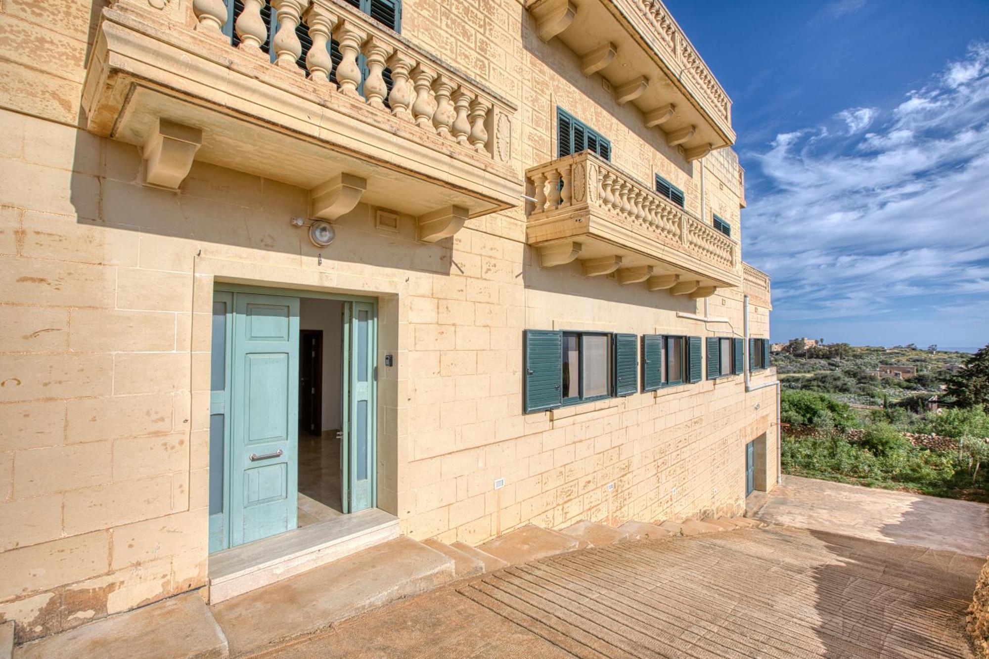 Spacious, Bright, Valley & Sea View Maisonette Xagħra Exterior foto