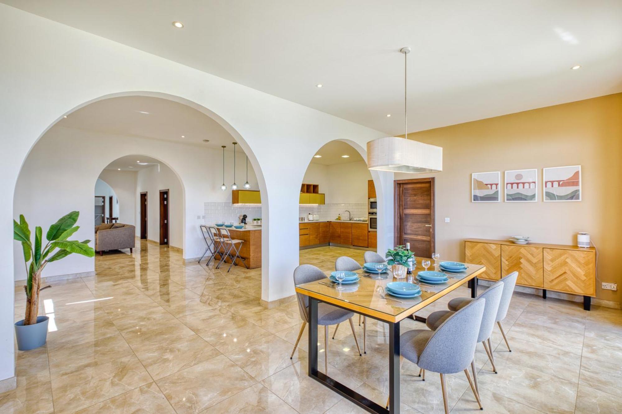 Spacious, Bright, Valley & Sea View Maisonette Xagħra Exterior foto